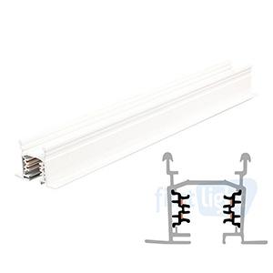 Rail D'éclairage Triphasé SLV EUTRAC - Gris Pour Installation Intérieure
