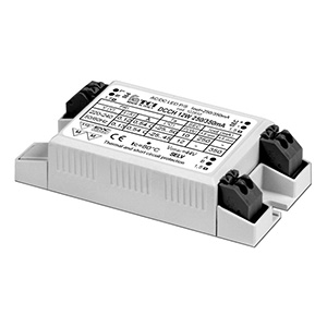 Alimentation LED 250-900mA/1-20W/2-53V, 1-10V/PUSH Blanc