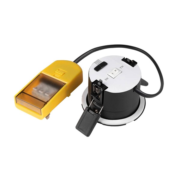 SLV 1008065 Universal Downlight DL Phase LED inbouwspot kantelbaar 5W of 7W 927, 930, 940, 965 2700K, 3000K, 4000K, 65000K zwart 38° dimbaar IP65