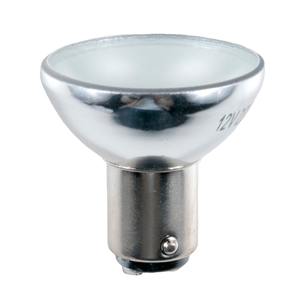 SL halogeenlamp 6434 FR Aluline 37mm Ba15d 20W 12V 18° frosted mat