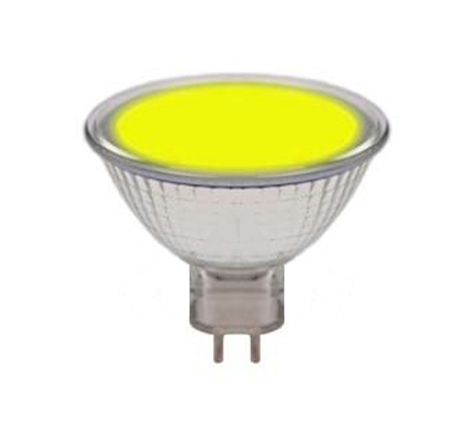Omnilux halogeenlamp MR16 50mm 35W 12V GU5.3 12° geel