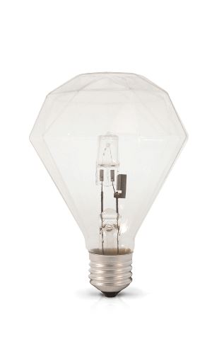 Ectron diamant halogeenlamp 18W E27 230V helder