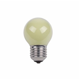 Kogellamp 15W E27 230V geel