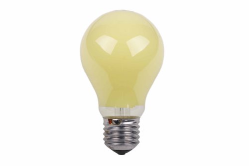 Normaallamp 25W E27 230V geel