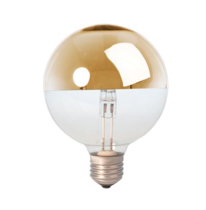 Calex kopspiegel globelamp 42W goud E27 230V G95 95mm