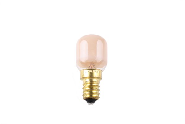 Philips schakelbordlamp 15W E14 230V T25 25x57mm flame beige
