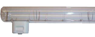 Radium Kristallina 35W 230V S30 2 pin 300mm 2 lampvoet S14s helder
