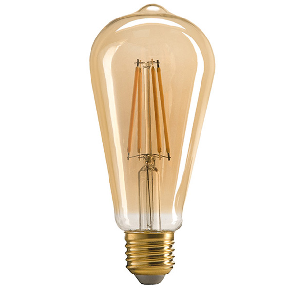 SLV 1005265 LED ST64 7,5W 927 E27 goud
