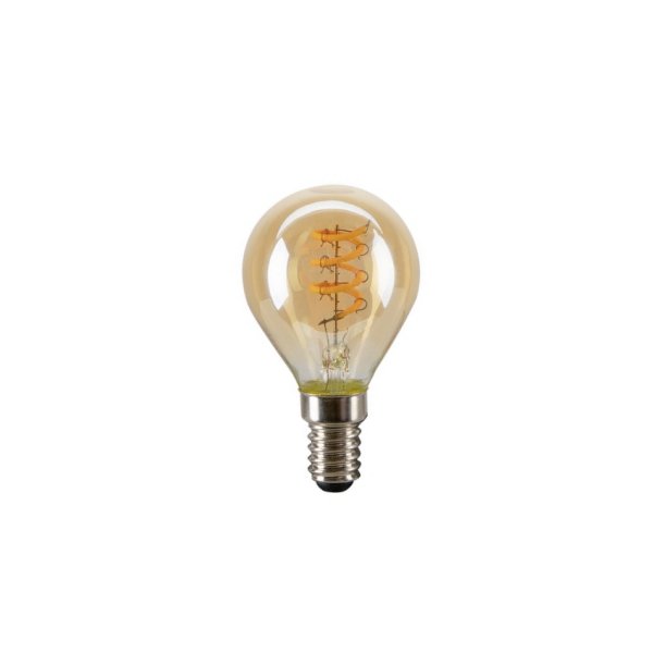 SLV 1008650 Lichtbron G45 E14 goud curly filament 2200K