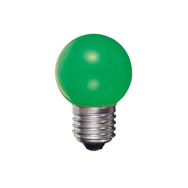 Dura L140PG LED kogellamp 0,5W E27 230V groen niet dimbaar