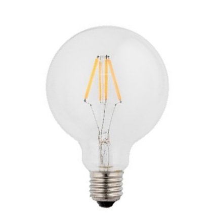 SPL filament LED globelamp 95mm 5,5W E27 230V 2500K kleur 925 helder dimbaar