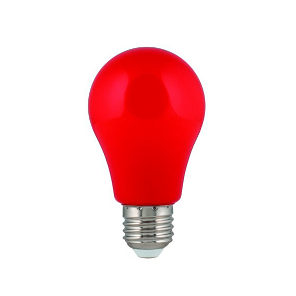 Bailey BaiColour LED normaallamp 2W E27 230V A60 IP44 met kunststof bol rood niet dimbaar