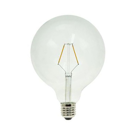 Bailey filament LED globelamp 125mm 2W E27 230V kleur 827 2700K helder niet dimbaar