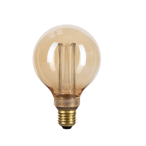 Bailey Glow LED globelamp 95mm 4W E27 230V 1800K kleur 818 goud niet dimbaar