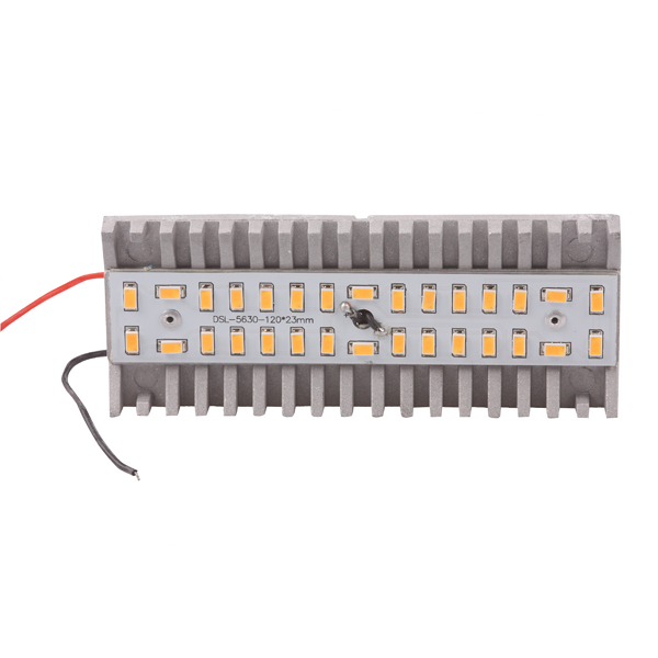 Inglass LED module 15W 827 2700K 1500lm 700mA rechthoekig met koelblok en draden 150mm