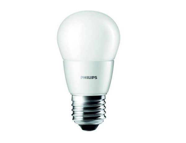 Philips CorePro LED kogellamp 5,5W=40W E27 220V-240V 2700K kleur 827 P45 mat niet dimbaar