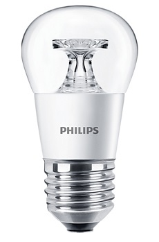 Philips CorePro LED kogellamp 5,5W=40W E27 220V-240V 2700K kleur 827 P45 helder niet dimbaar