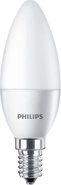 Philips CorePro LED B35 kaarslamp 3,5W=25W E14 220V-240V 4000K kleur 840 mat niet dimbaar