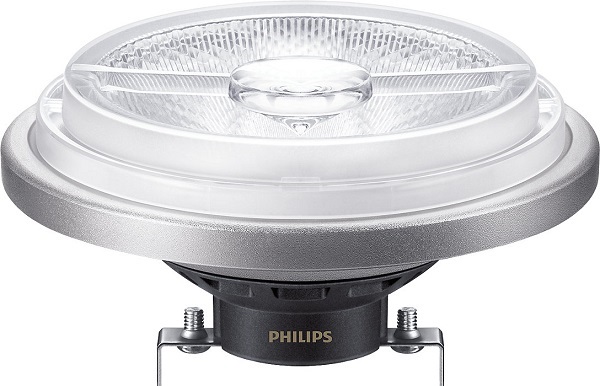 Philips Master ExpertColor LEDspot AR111 10,8W=50W G53 12V 2700K kleur 927 9° dimbaar