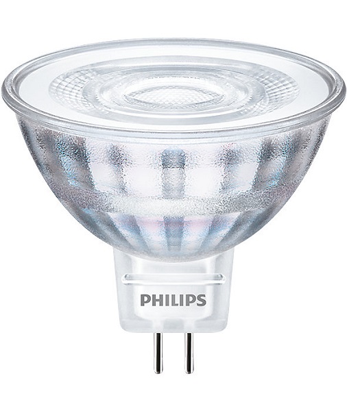 Philips CorePro LEDspot MR16 4,4W=35W GU5.3 12V 4000K kleur 840 36° niet dimbaar