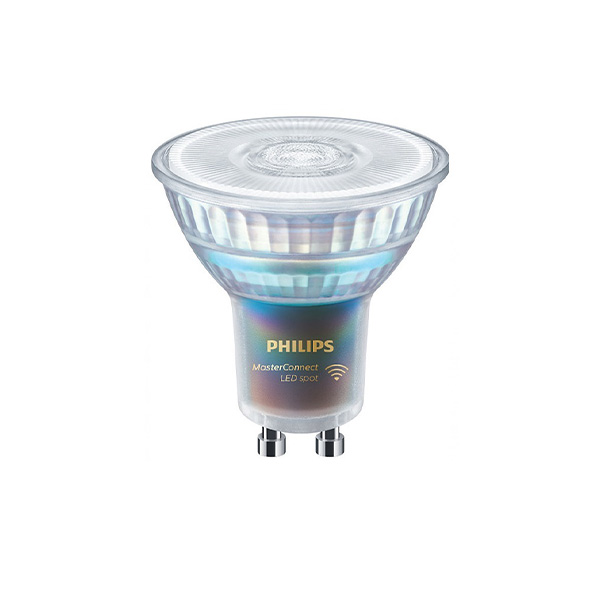 Philips MasterConnect  LEDspot IA 4,7W=50W GU10 220V-240V 2700K kleur 927 36° dimbaar met app