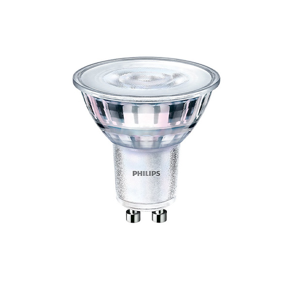 Philips CorePro LEDspot 4W=50W GU10 220V-240V 4000K kleur 840 36° dimbaar