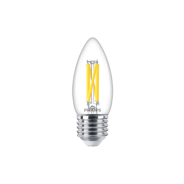 Philips Master LED B35 kaarslamp DT 3,4W=40W E27 220V-240V 927-922 helder DimTone dimbaar