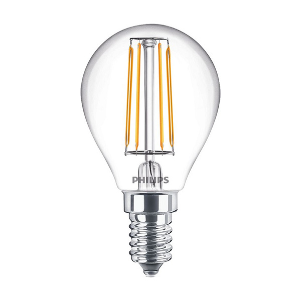 Philips CorePro LED kogellamp ND 4,3W=40W E14 220V-240V 840 P45 helder niet dimbaar