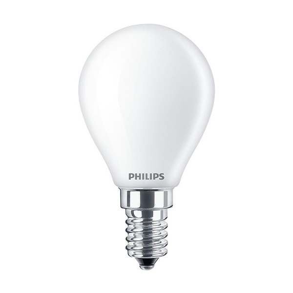 Philips CorePro LED kogellamp ND 4,3W=40W E14 220V-240V 827 P45 mat niet dimbaar