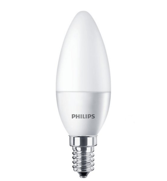 Philips Classic Corepro LED kaarslamp ND B35 5,5W-40W E14 220V-240V 4000K kleur 840 mat niet dimbaar