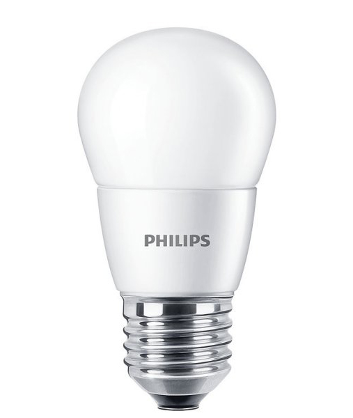 Philips CorePro LED kogellamp 7W-60W E27 220V-240V 4000K kleur 840 P48 mat niet dimbaar