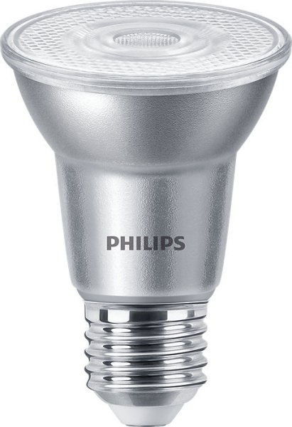 Philips Master Classic LEDspot D PAR20 6W=50W E27 220V-240V 4000K kleur 840 25° dimbaar