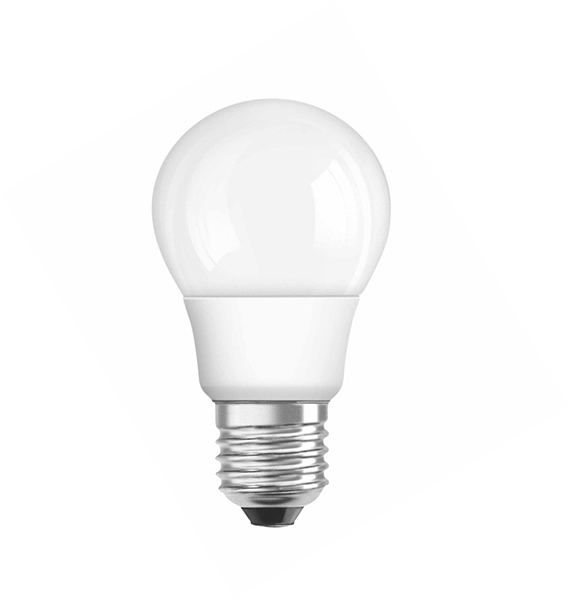 Osram Parathom LED normaallamp 6W E27 220V-240V 2700K kleur 827 mat niet dimbaar