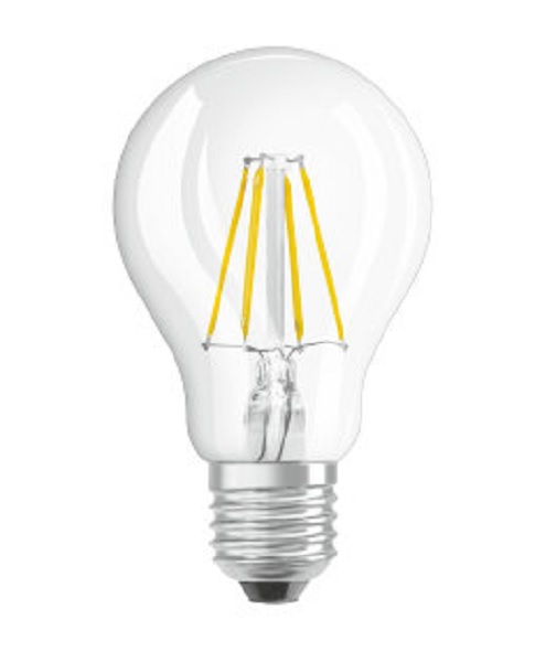 Osram Parathom Classic A filament LED normaallamp 4W=40W E27 220V-240V 4000K kleur 840 helder niet dimbaar