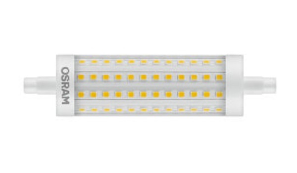 Osram Parathom Dim Line LEDlamp 15W=125W R7s 220V-240V 827 kleur 2700K 118mm dimbaar