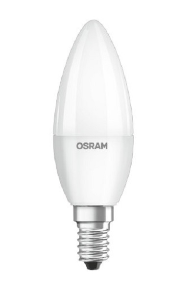 Osram LED Star+ Duo Click Classic LED kaarslamp 5,5W=40W E14 220-240V 2700K kleur 827 mat dimbaar