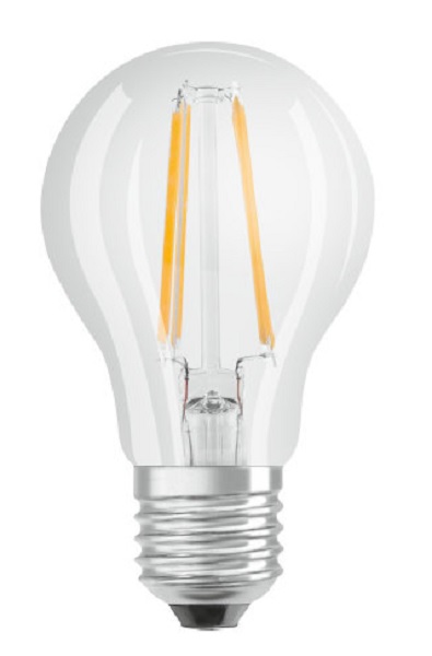 Osram Parathom Pro Classic A filament LED normaallamp 5W=40W E27 220V-240V 2700K kleur 927 helder dimbaar