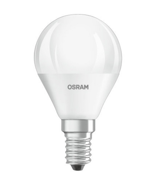 Osram Parathom Classic P LED kogellamp 5,3W=40W E14 220V-240V 2700K kleur 827 mat dimbaar