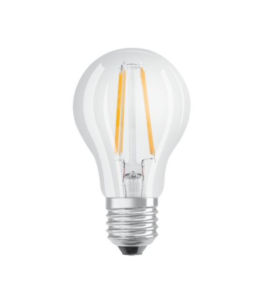 Osram Parathom Dim Classic A filament LED normaallamp 7W=60W  E27 220V-240V 2700K kleur 827 helder dimbaar