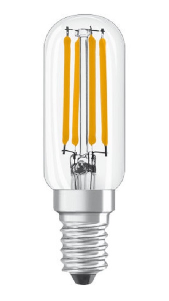 Osram Special filament LED koelkastlamp 6,5W=55W E14 220-240V 2700K kleur 827 T26 helder niet dimbaar
