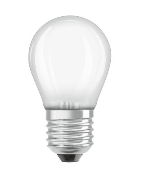 Osram Retrofit Classic P LED kogellamp 2,8W=25W E27 220-240V 2700K kleur 827 mat dimbaar