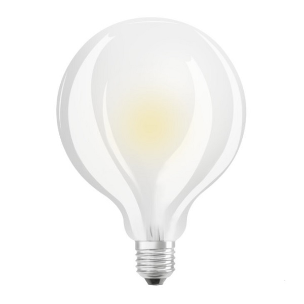 Osram Parathom Retrofit LED globelamp 95mm 11W=100W E27 220V-240V 2700K kleur 827 mat niet dimbaar