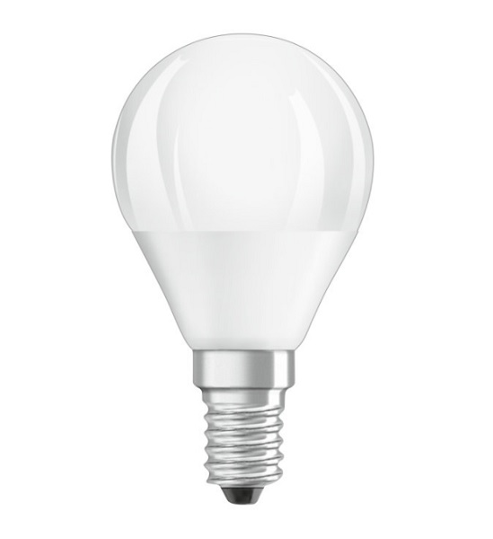 Osram Parathom Classic P filament LED kogellamp 4,5W=40W E14 220V-240V 2700K kleur 827 mat dimbaar