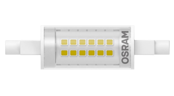 Osram Parathom Slim Line LEDlamp 7W=60W R7s 78mm 220V-240V 827 kleur 2700K niet dimbaar