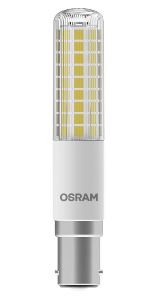 Osram Special T Slim LEDlamp 8W=75W Ba15d 220V-240V 2700K kleur 827 320° helder dimbaar