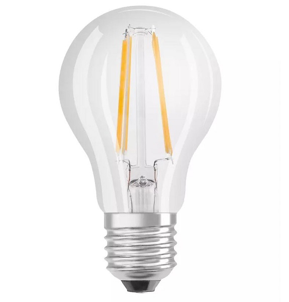 Osram Parathom Classic A filament LED normaallamp 6,5W=60W E27 220V-240V 2700K kleur 827 helder niet dimbaar