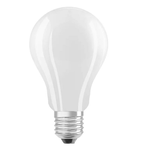 Osram Parathom Classic A LED normaallamp 17W=150W E27 220V-240V 2700K kleur 827 mat niet dimbaar