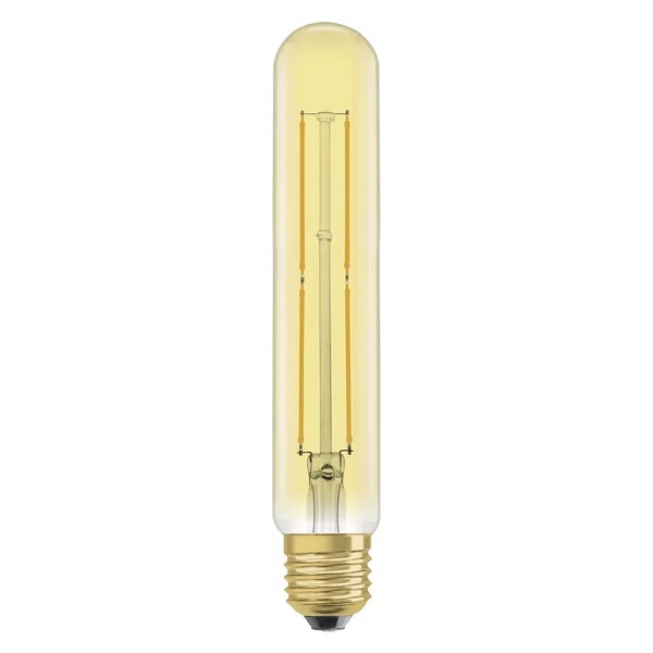 Osram Vintage 1906 Tubular filament LED buislamp 4W=35W E27 220-240V 820 2000K goud niet dimbaar