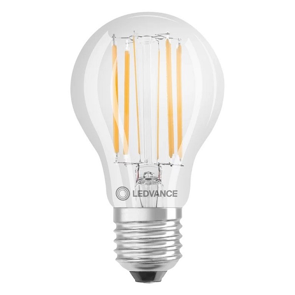 Ledvance Value Class Classic A filament LED normaallamp 7,5W=75W E27 220V-240V 827 2700K helder niet dimbaar