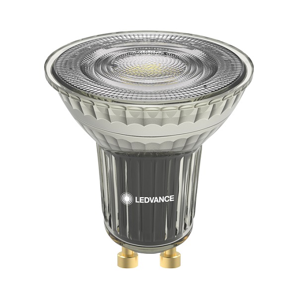 Ledvance Performance Class LEDspot PAR16 8W=100W GU10 220V-240V 827 2700K 36° dimbaar